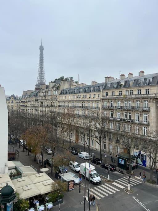 Appartement Paris Vue Tour Eiffel Trocadero Exterior photo